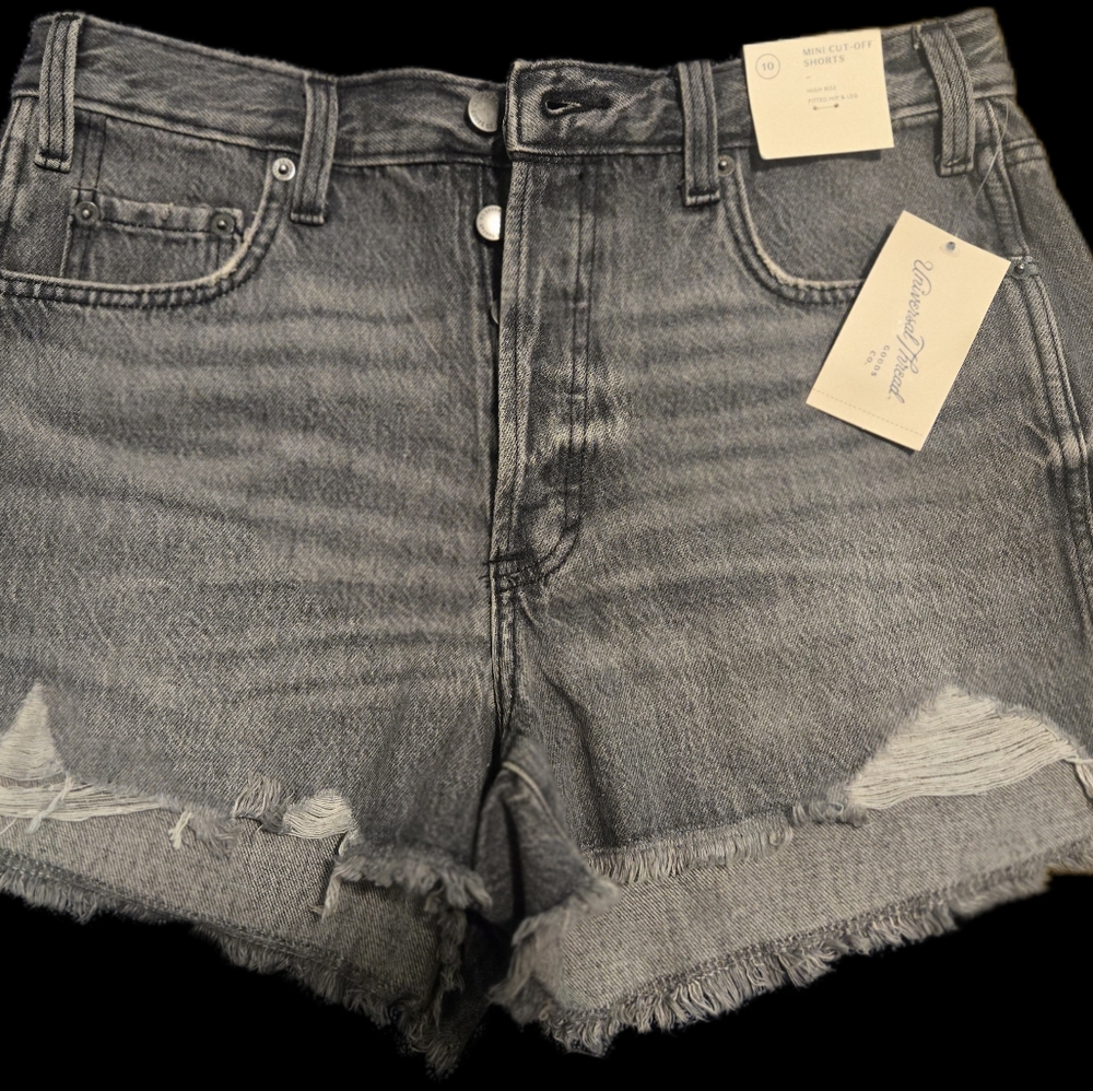 Universal Thread Gray Denim Shorts